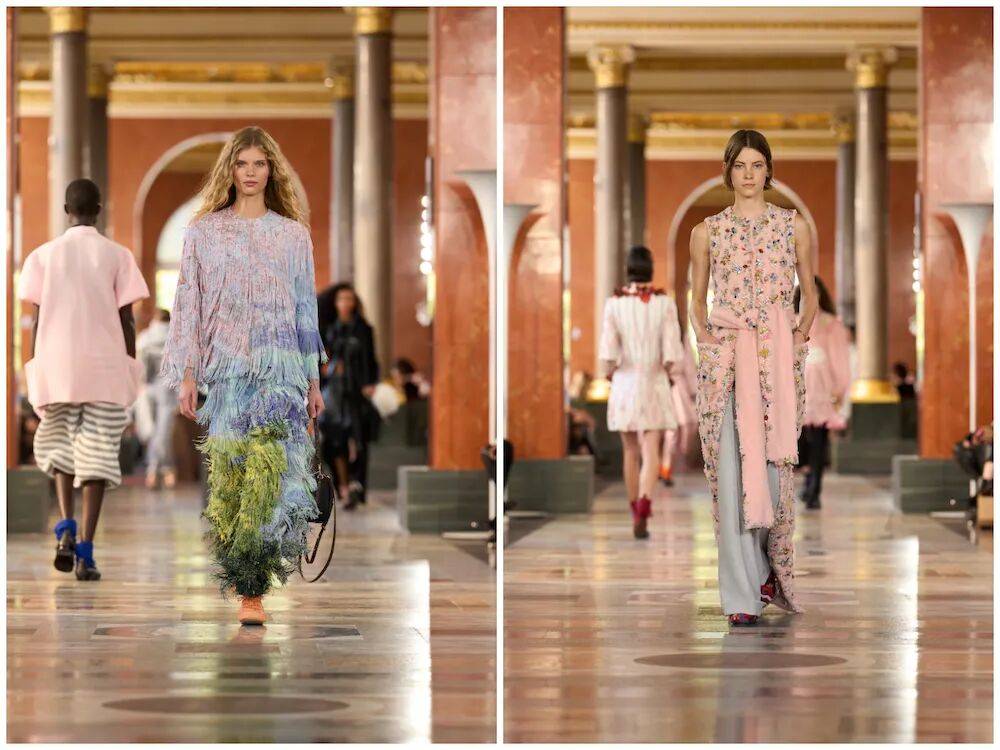 路易威登、爱马仕、巴黎世家、Miu Miu等12家品牌pg电子模拟器电脑版巴黎时装周精彩一览：迪奥、香奈儿、(图13)