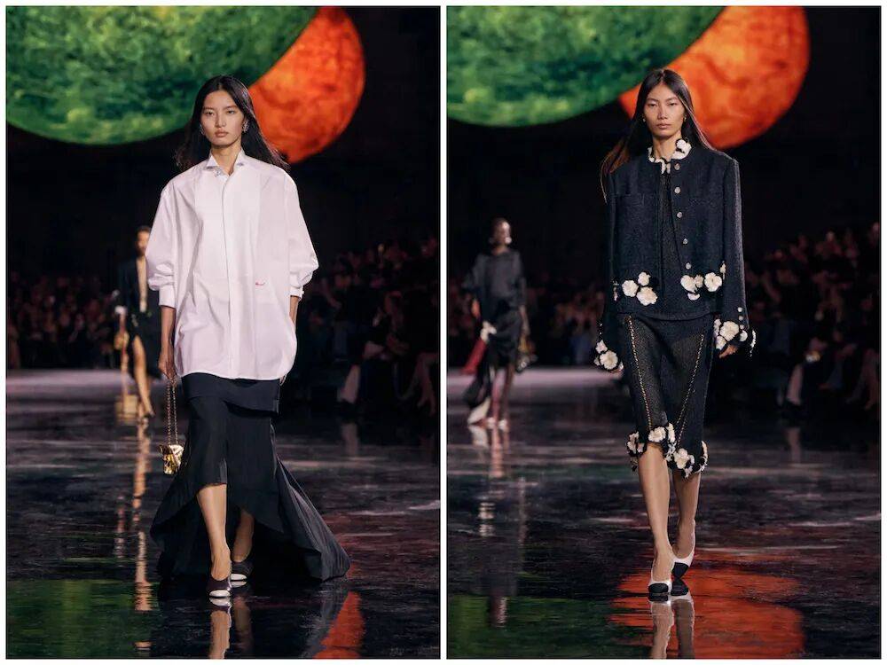 路易威登、爱马仕、巴黎世家、Miu Miu等12家品牌pg电子模拟器电脑版巴黎时装周精彩一览：迪奥、香奈儿、(图29)