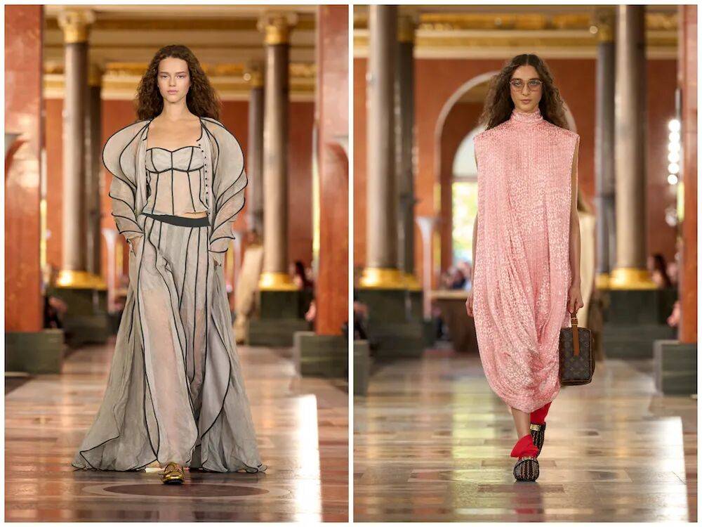 路易威登、爱马仕、巴黎世家、Miu Miu等12家品牌pg电子模拟器电脑版巴黎时装周精彩一览：迪奥、香奈儿、(图28)